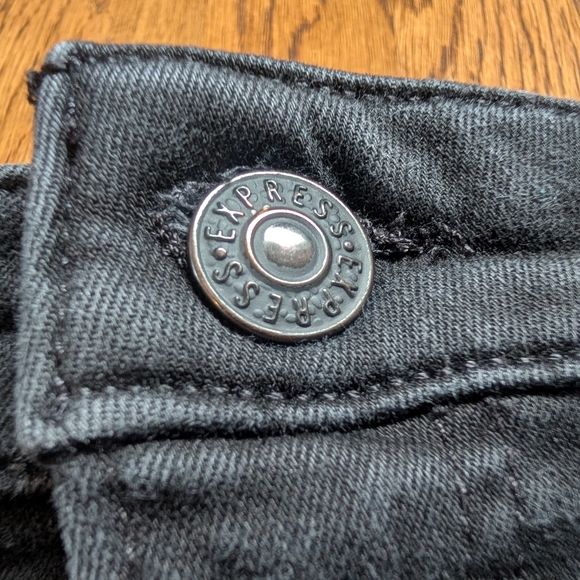 Express Denim Shorts - Picture 2 of 8